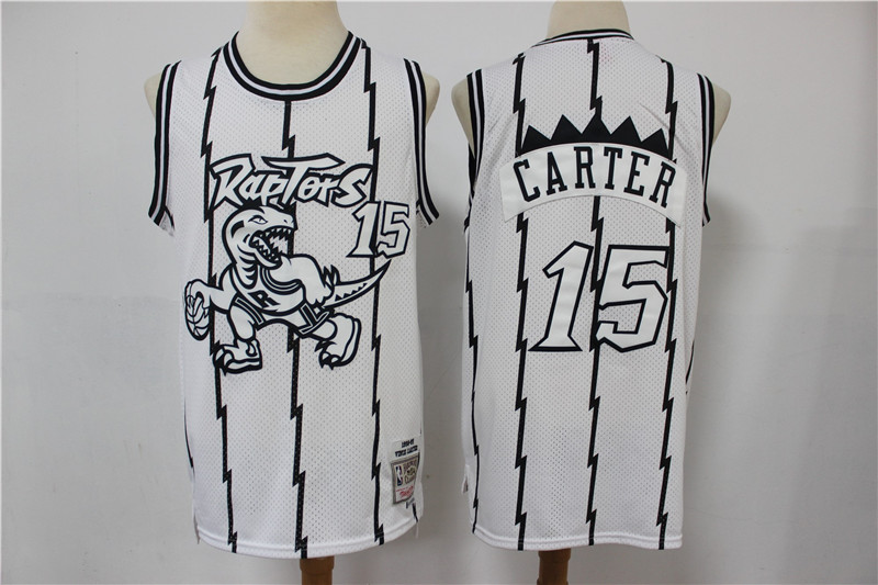 2020 Men Toronto Raptors #15 Carter White limited NBA Jerseys